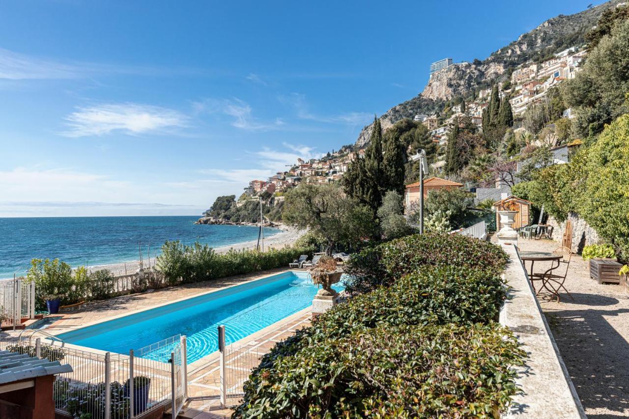Le Golfe Bleu - Havre De Paix En Bord De Plage Roquebrune-Cap-Martin Buitenkant foto